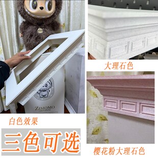 zimomo罗马柱底座增高台一体式亚克力力盒子高透明模型防尘罩定制