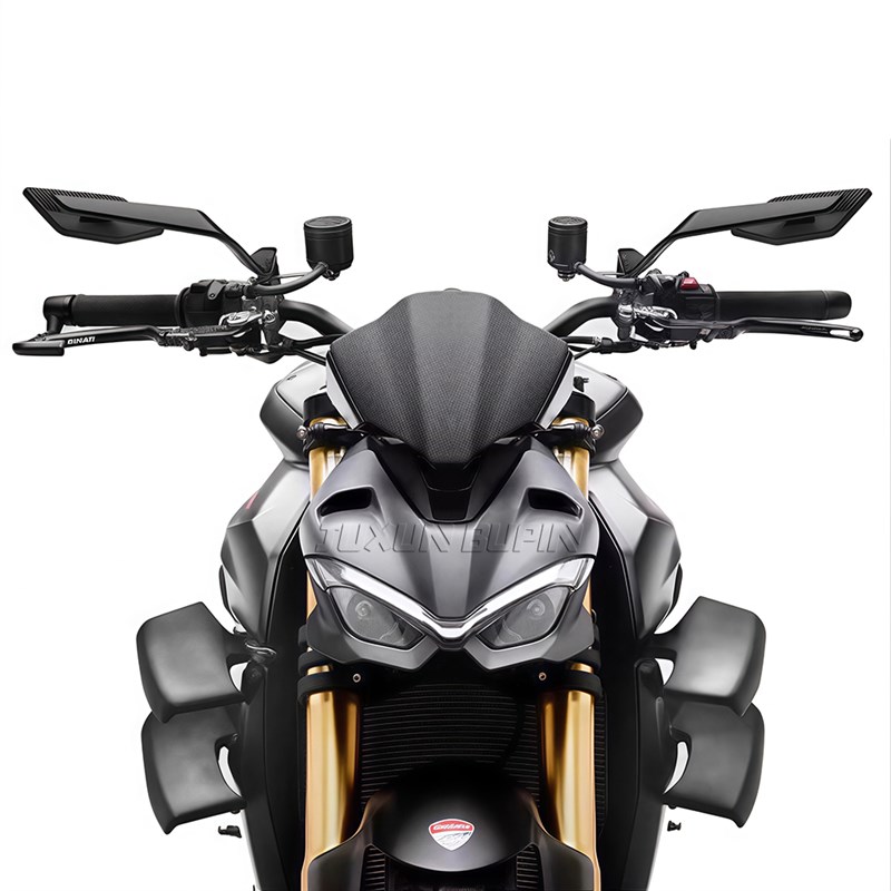 适用本田九号小牛电动车折叠版反光镜摩托车通用定风翼后视镜改装