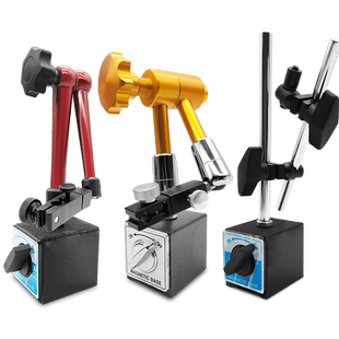 磁性底座百分表磁力座万向表座万象小表座杠杆千分表支架强力表坐