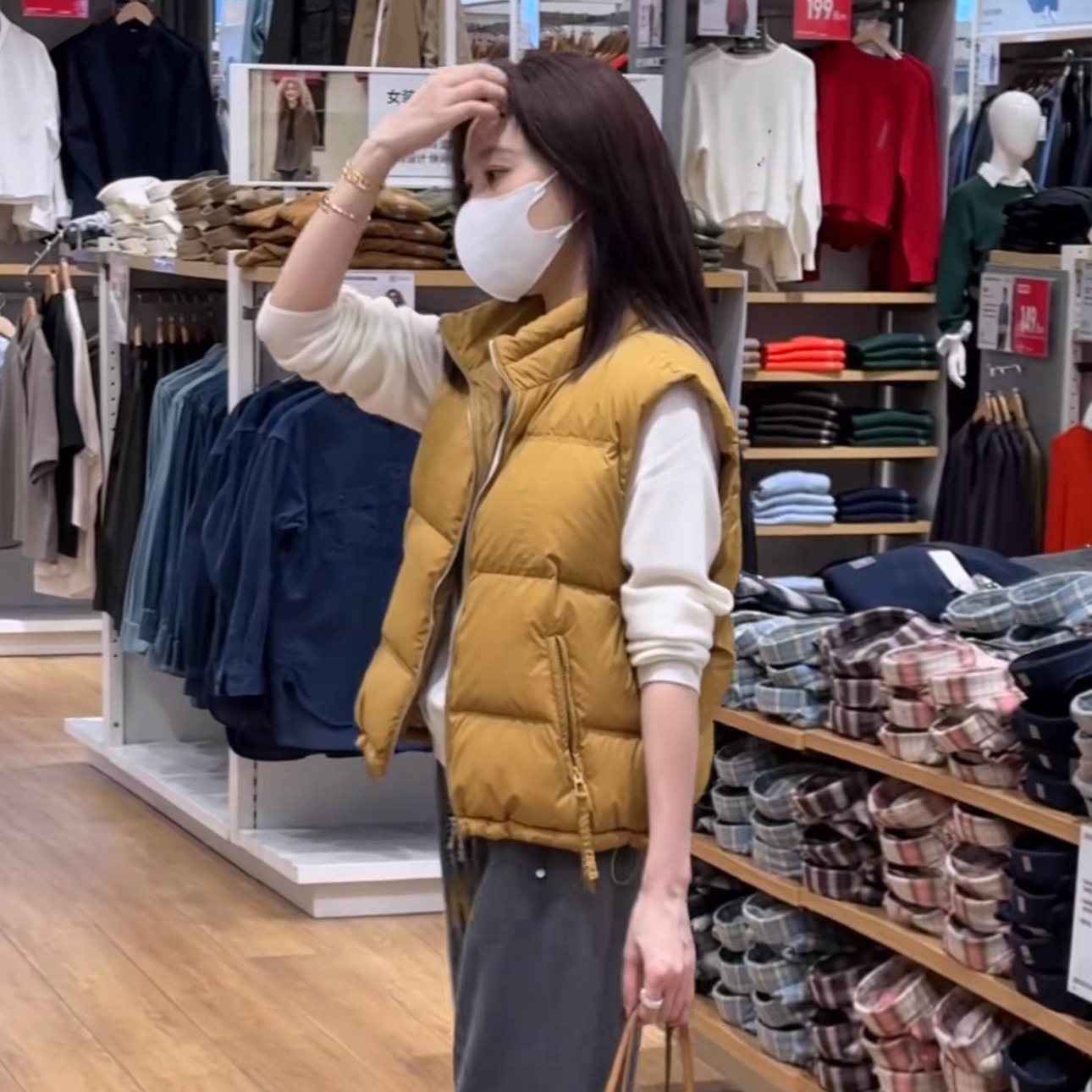 立领羽绒马甲女秋冬季韩版外穿