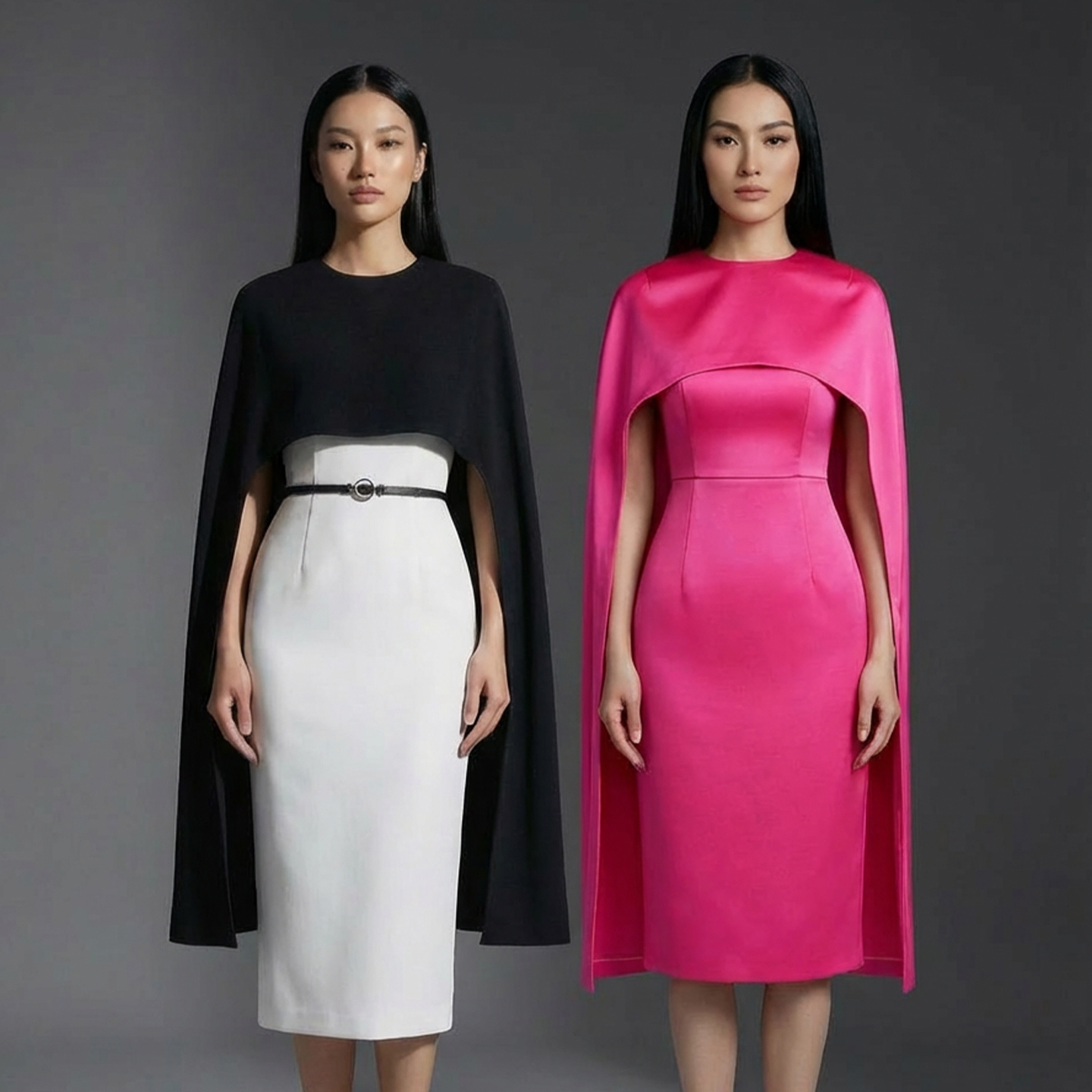 欧美时尚，纯色简约，休闲宽松