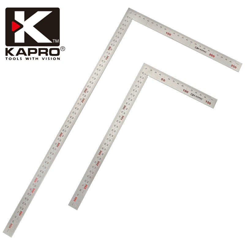 开普路KARPO不锈钢角尺304款双面直角尺301不锈钢铁质可磁吸拐尺