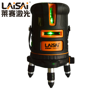 LAISAI莱赛激光625强绿光5线水平仪强光点室外用平水仪激光标线仪