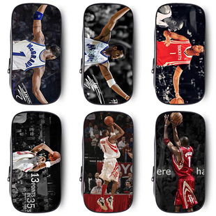 NBA篮球奥兰多魔术队麦迪笔袋周边多功能拉链文具盒铅笔盒小学生