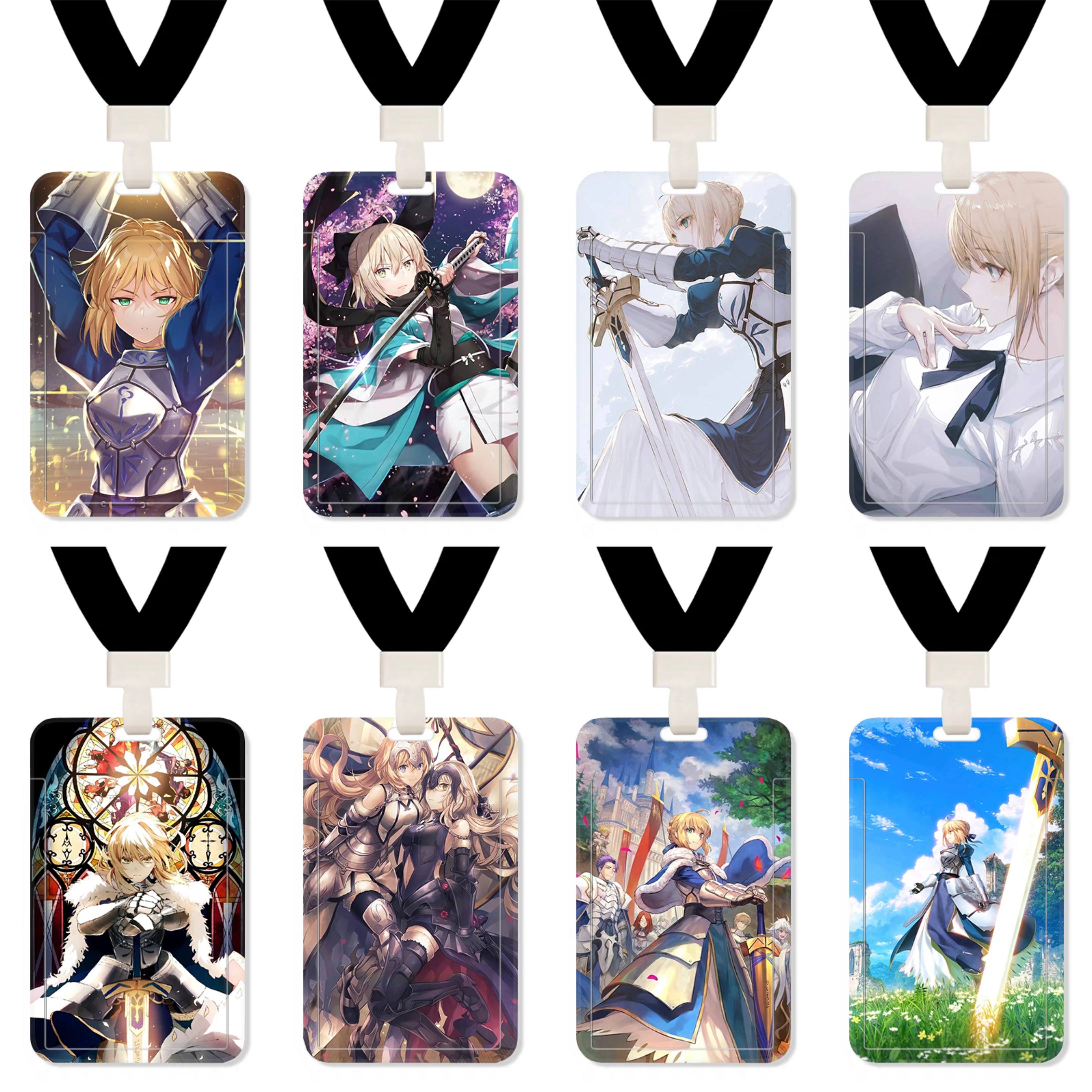 阿尔托莉雅卡套fate吾王卡套校园学生饭卡门禁卡公交卡厂牌保护套