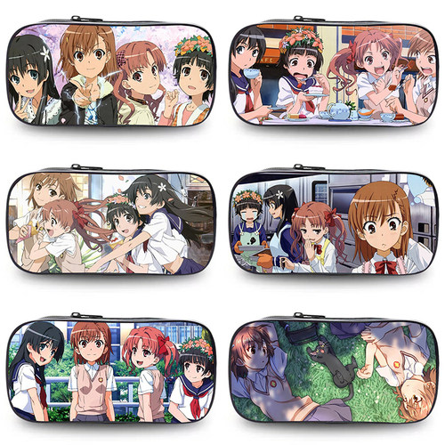 某科学的超电磁炮 大容量 笔袋 铅笔盒 文具盒 铅笔袋 可来图定做