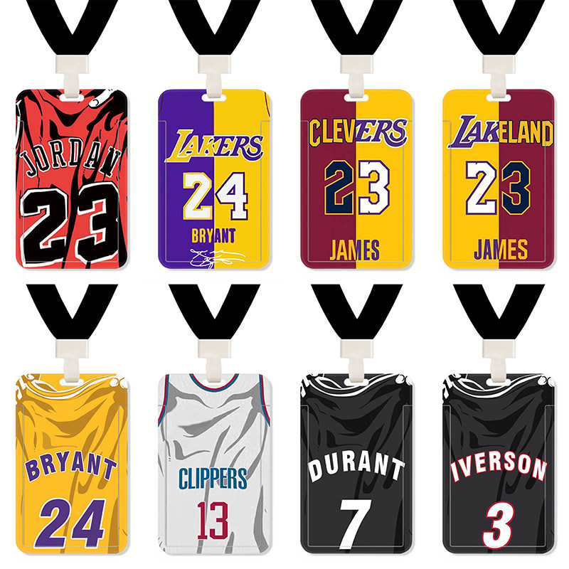 NBA篮球科比詹姆斯库里罗斯欧文保罗乔治利拉德学生校园饭卡卡套