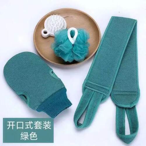 搓澡巾拉背条强力搓泥洗澡巾加厚北方女男士专用搓背神器手套沐浴