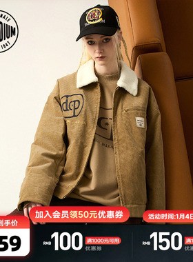PALLADIUM X DCSHOES联名帕拉丁宽松百搭男女款保暖短棉服1011206