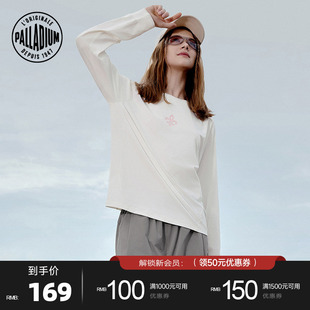 【敖瑞鹏同款】PALLADIUM帕拉丁鸢尾花简约长袖T恤1912668