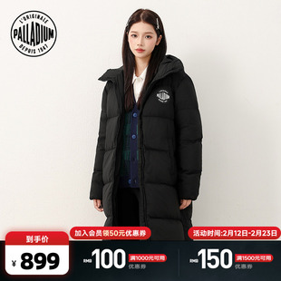 PALLADIUM帕拉丁秋冬时尚简约男女款连帽85鸭绒保暖羽绒服1011193