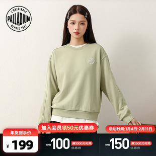 PALLADIUM帕拉丁上装时尚字母印花女款圆领卫衣1912752