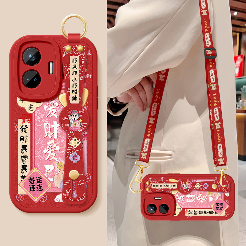 小羊皮细腻手感★天使眼镜头保护★大气高端