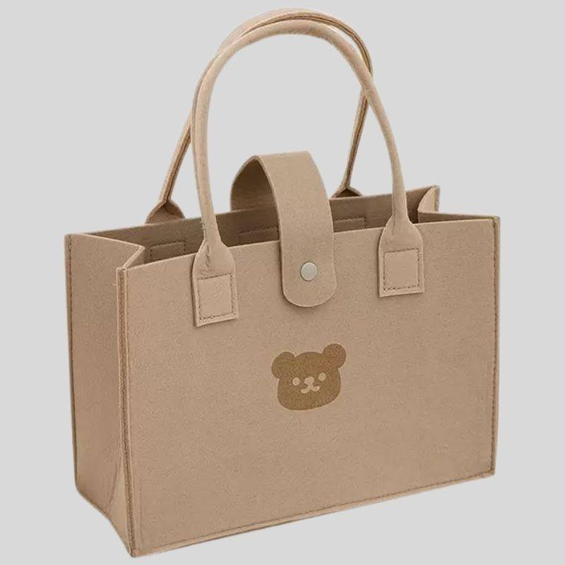 新款简约小清新百搭大容量手提袋学生伴手礼毛毡包妈咪通勤便当包,箱包皮具/热销女包/男包,通用款女包,淘宝优惠券,粉丝福利购,淘宝优惠卷