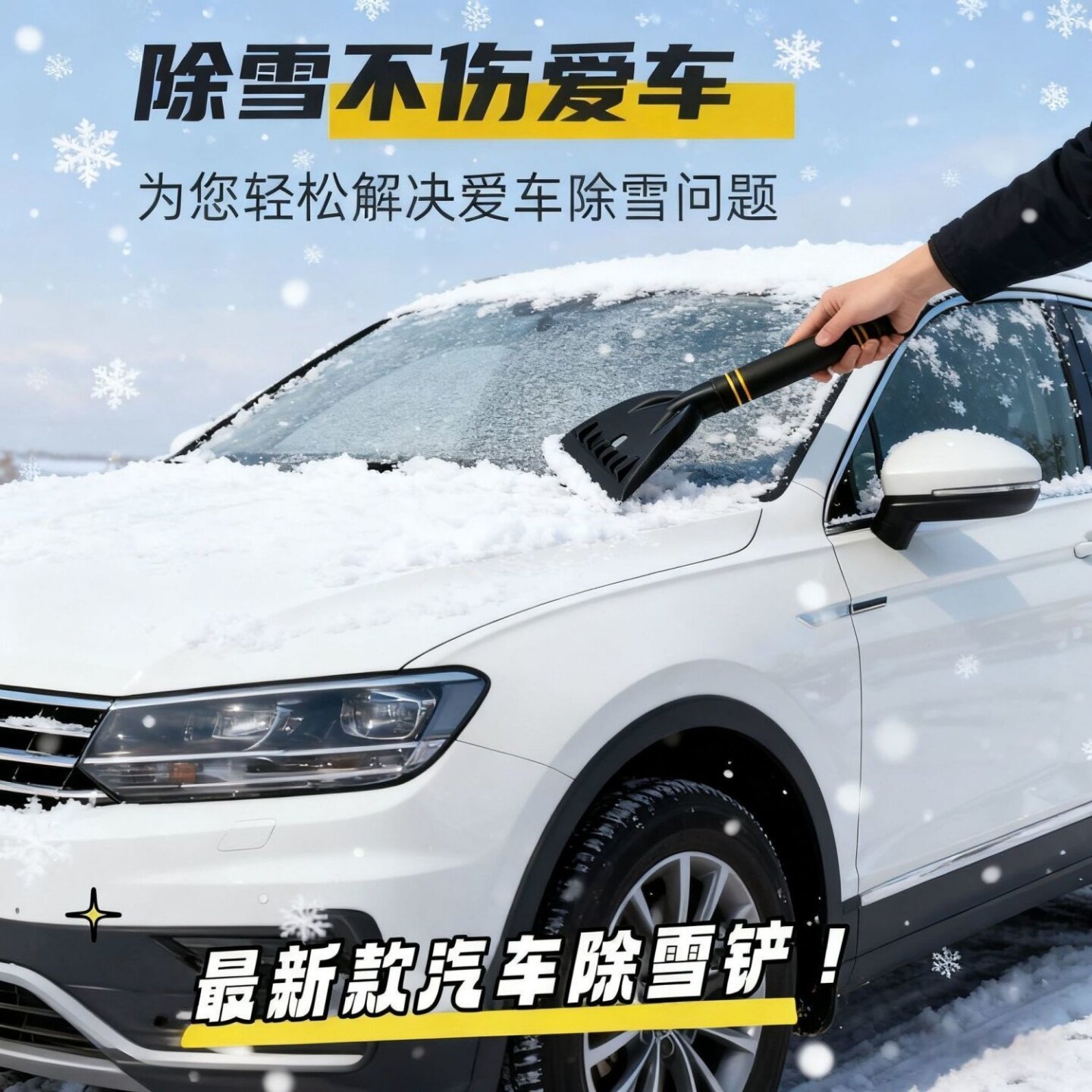 汽车铲雪除霜神器挡风玻璃除冰