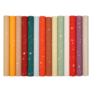 四尺六尺对开蜡染半生熟宣纸书法作品用纸仿古万年红宣纸雪花金毛笔学生书法国画楷书行书草书书法国展投稿纸