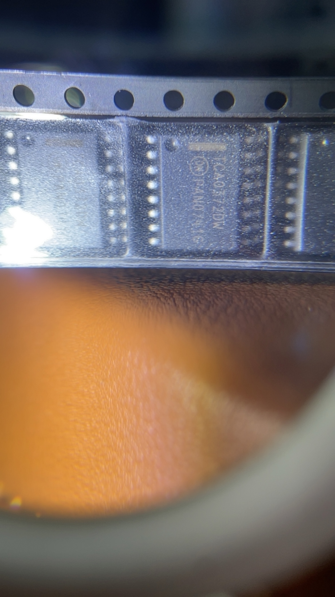全新原装正品TCA0372DWR2G 现货ON实拍丝印PANO741G
