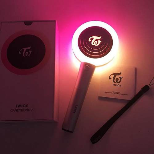 twice二代蓝牙应援灯APP蓝牙连接棒棒糖荧光棒周边应援棒官方同款