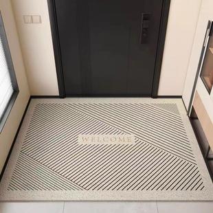 地垫入户门垫进门门口蹭脚垫家用简约玄关防滑垫子可裁剪丝圈地毯