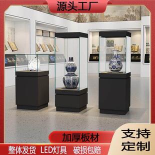 玻璃展示柜博物馆文物展柜艺术馆瓷器展台展示柜珠宝首饰展示柜台
