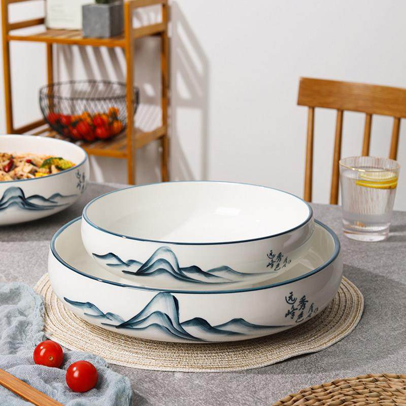 大汤碗汤盆毛血旺专用家用陶瓷酸菜鱼大盆碗汤碗水煮鱼大盆碗大碗,餐饮具,碗,淘宝优惠券,粉丝福利购,淘宝优惠卷