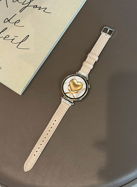 适用vivo智能手表表带vivo watch2/1代皮质针扣腕带vivo42mm/46mm真皮VIVO OnePlusWatch新款男女秋冬替换带