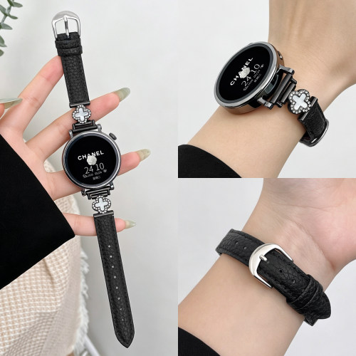 鑫景辉华为watchgt7表带四叶草皮
