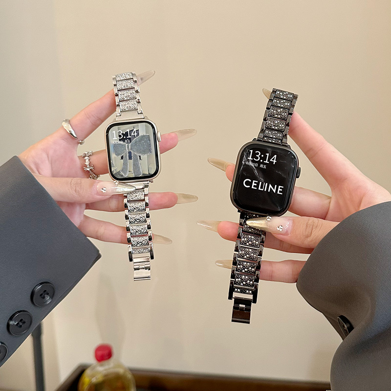 鑫景辉女生金属创意表链腕带表带