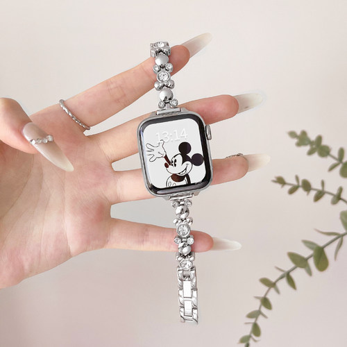 鑫景辉iwatch12米琦表链金属表带