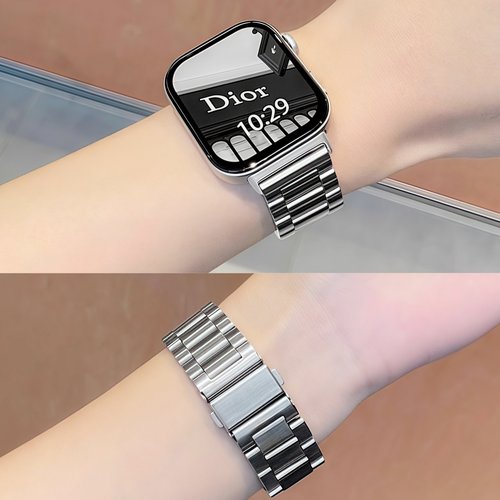 鑫景辉适用红米手表三珠金属表带