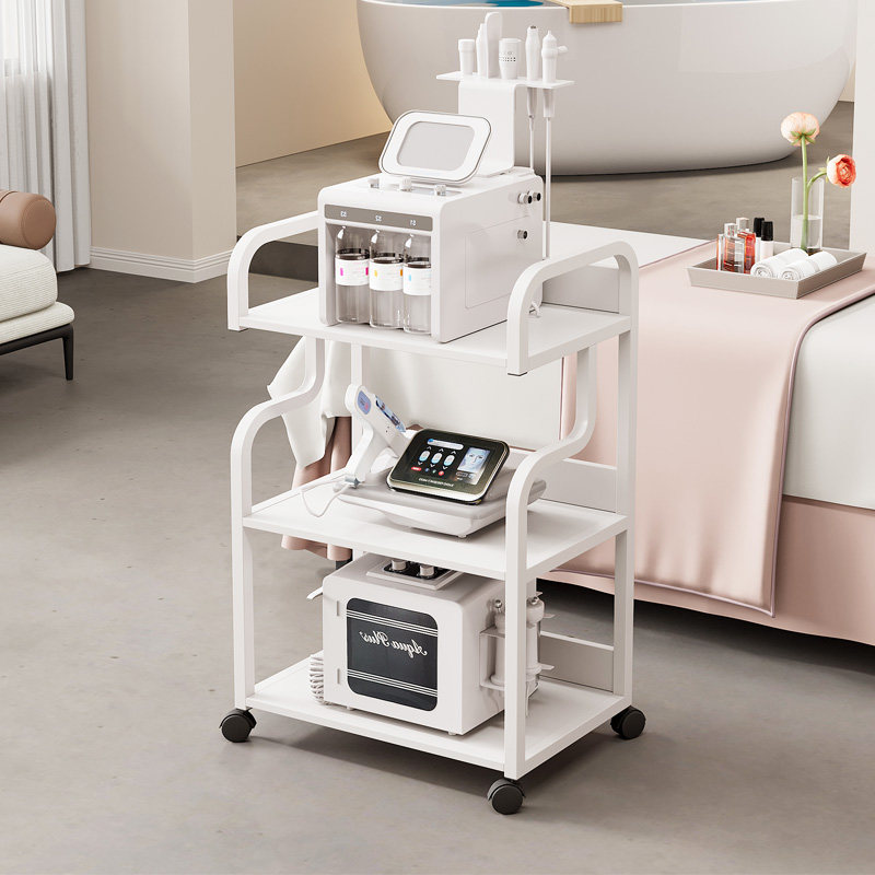 美容院专用小推车医美手推车仪器工具置物架可移动多层理髲工具车