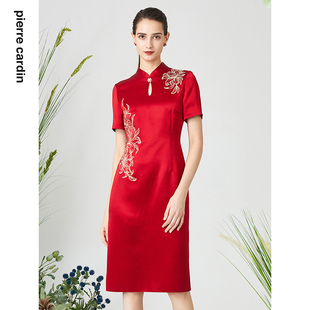 皮尔卡丹女装折扣店连衣裙专柜正品