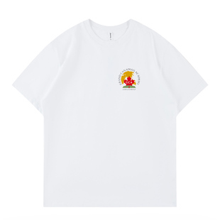 茅盾中学国际部-定制T恤短袖班服印字logo工作服文化广告衫