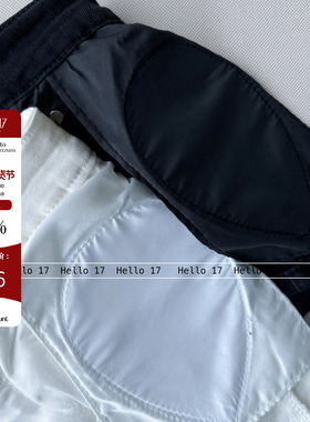 Hello 17「丰胯小短裤」百搭白色牛仔短裤女修身丰胯包臀