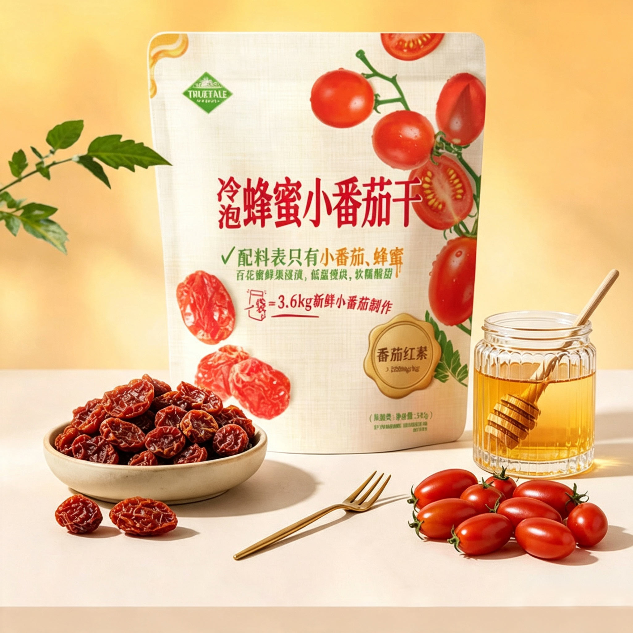 山姆冷泡蜂蜜小番茄干袋装0添加纯天然果干健康零食正品代购S33