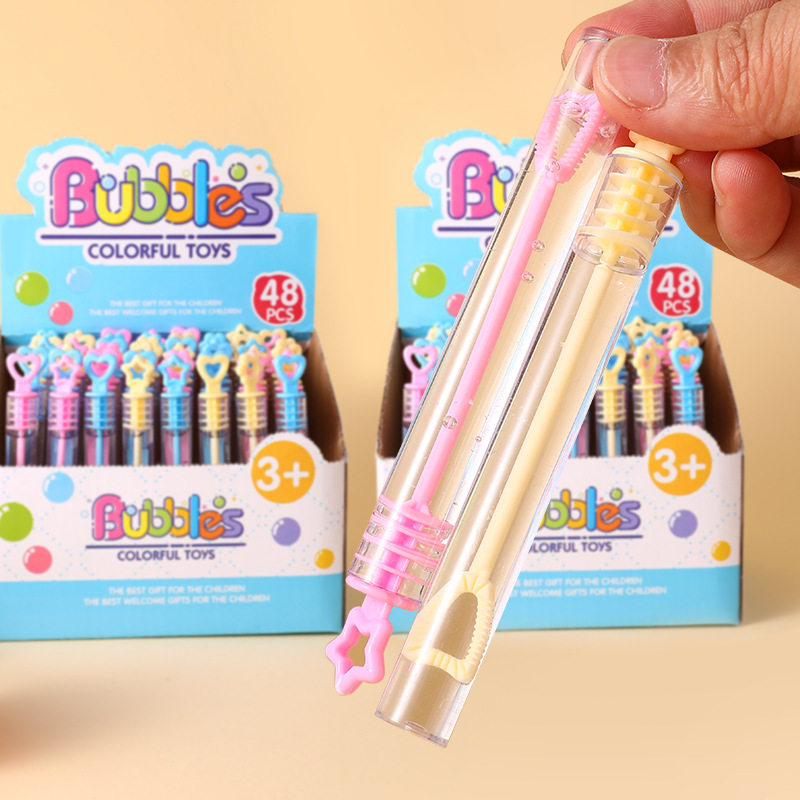 MINI BUBBLE WAND CHILDRENS BLOWING BUBBLE WATER NOT EASY TO BREAK BUBBLE GUM TOYS IN THE SCHOOL SEASON KINDERGARTEN ACTIVITIES SMALL GIFTS