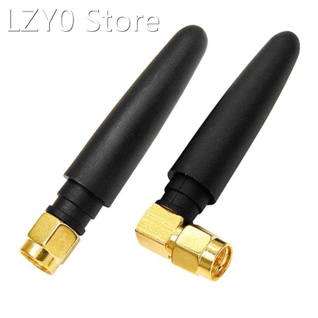 2Pcs WiFi Antenna 2.4GHz/5.8GHz Dual Band 3dbi /SMA Connecto