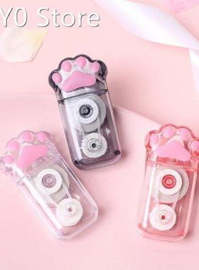 5mm * 6m White Out Cute Cat Claw Correction Tape Pen School