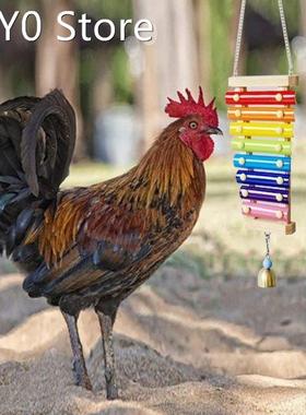 2022 New Hanging Chicken Sound Toys Hens Rooster Pecking Sus