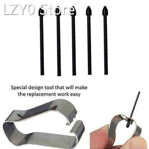 5pcs/set Stylus Refill Replacement Stylus Touch Pen Tip Subs