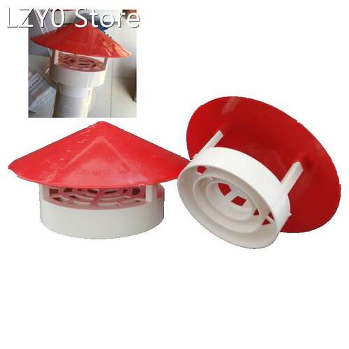 PVC Roof Air Vent Grille 75mm 110mm 160mm Round Ducting Vent