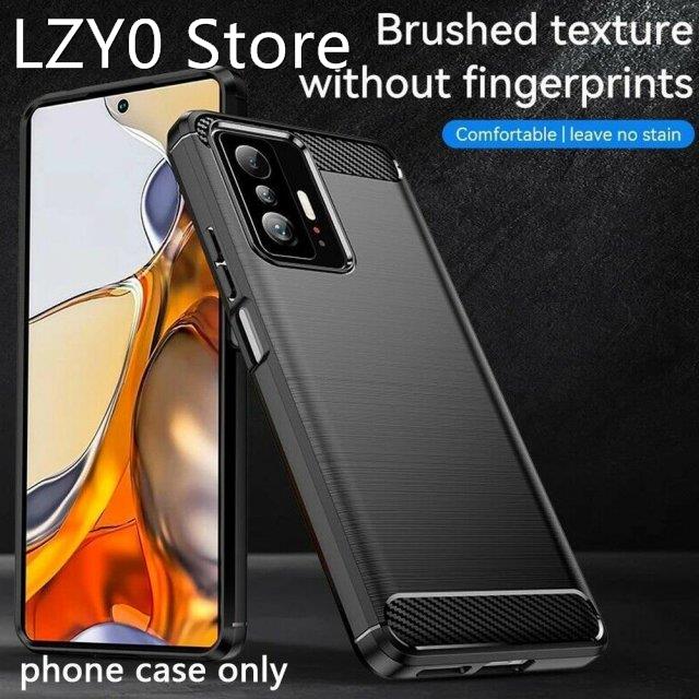 Mobile Phone Case For Xiaomi 10T/10T Pro Silicone Carbon Fib