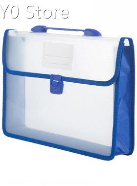 A4 File Folder Stationery Buckle Closure Office School With