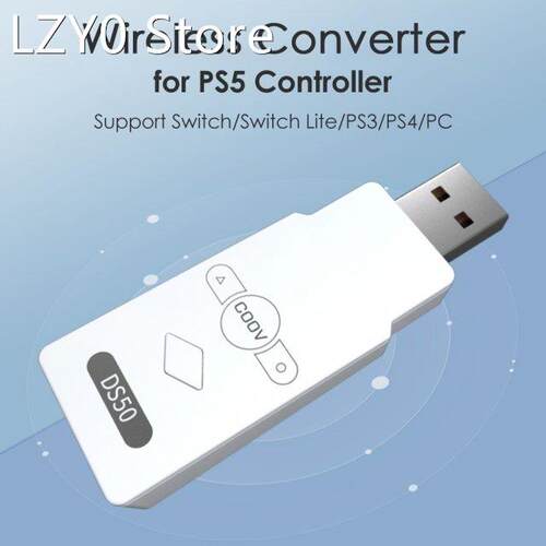USB Wireless Joystick Gamepad Converter for PS5/Switch/Switc