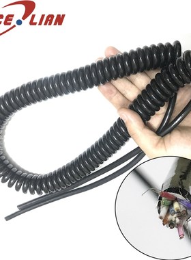 12-core 13-core Encoder Wire Spring Cable Multi-core Shielde