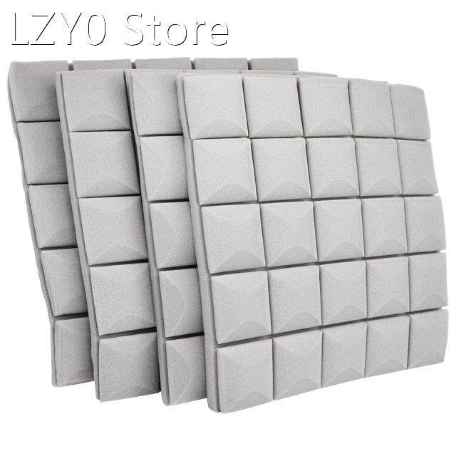 4pcs 50x50x5cm studio acoustic foam soundproof foam sound ab