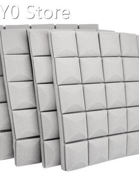 4pcs 50x50x5cm Studio Acoustic Foam Soundproof Foam Sound Ab