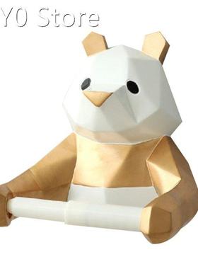 Panda Tissue Holder Kitchen Bathroom Toilet Household Toilet