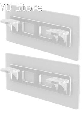 2022 New Shelf Holder Shelf Support Clips Self Adhesive Pegs