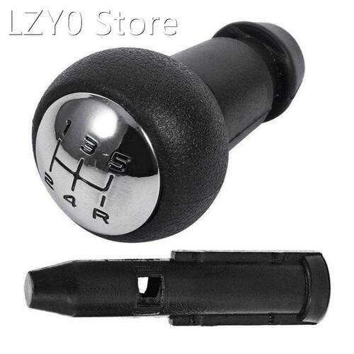 5 Speed Car Aluminum Alloy Manual Gear Shift Knob Sleeve Ada